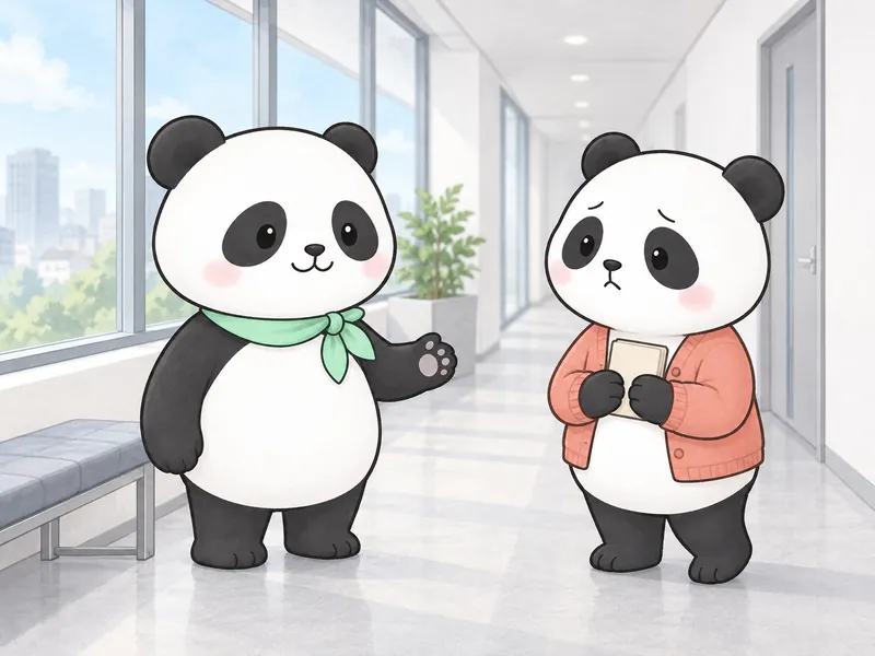 声をかけられて、話すのをためらう人