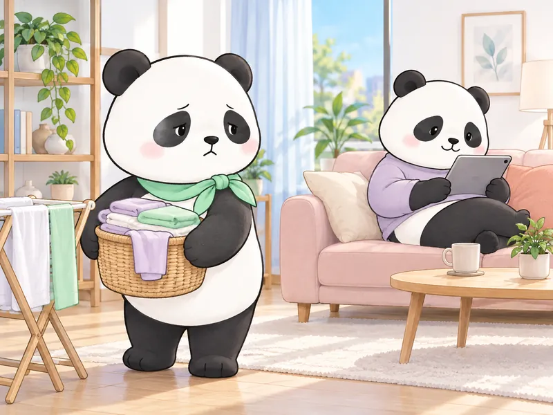 家事の負担が偏っている